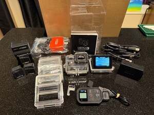 GoPro HERO3 Black Edition Action Camera Bundle with LCD BacPac and Accessories